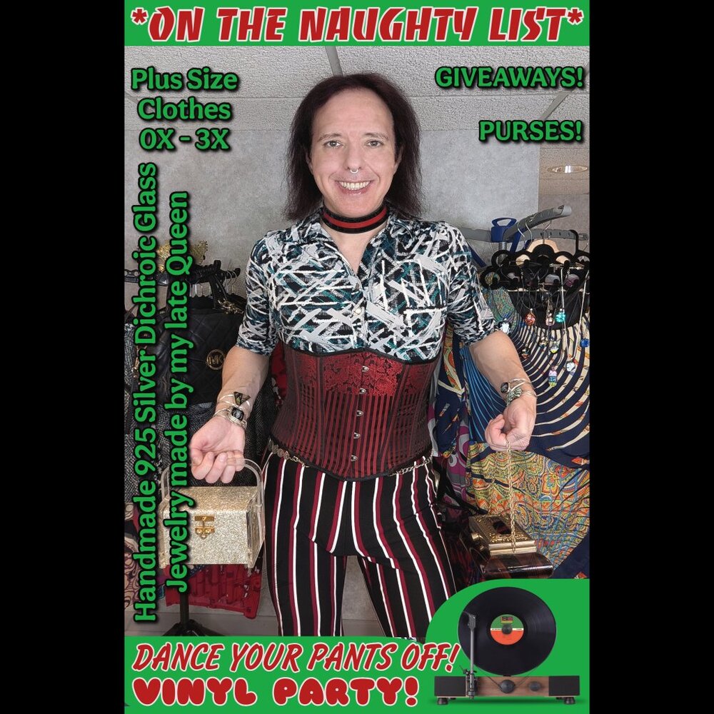 NAUGHTY LIST * DANCE POSH SHOW ♥ Crystals, Purses & Jewelry plus 0X-2X Tops!